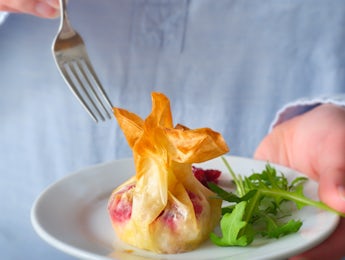 Picture of Cranberry & Goat's Cheese Christmas Parcels