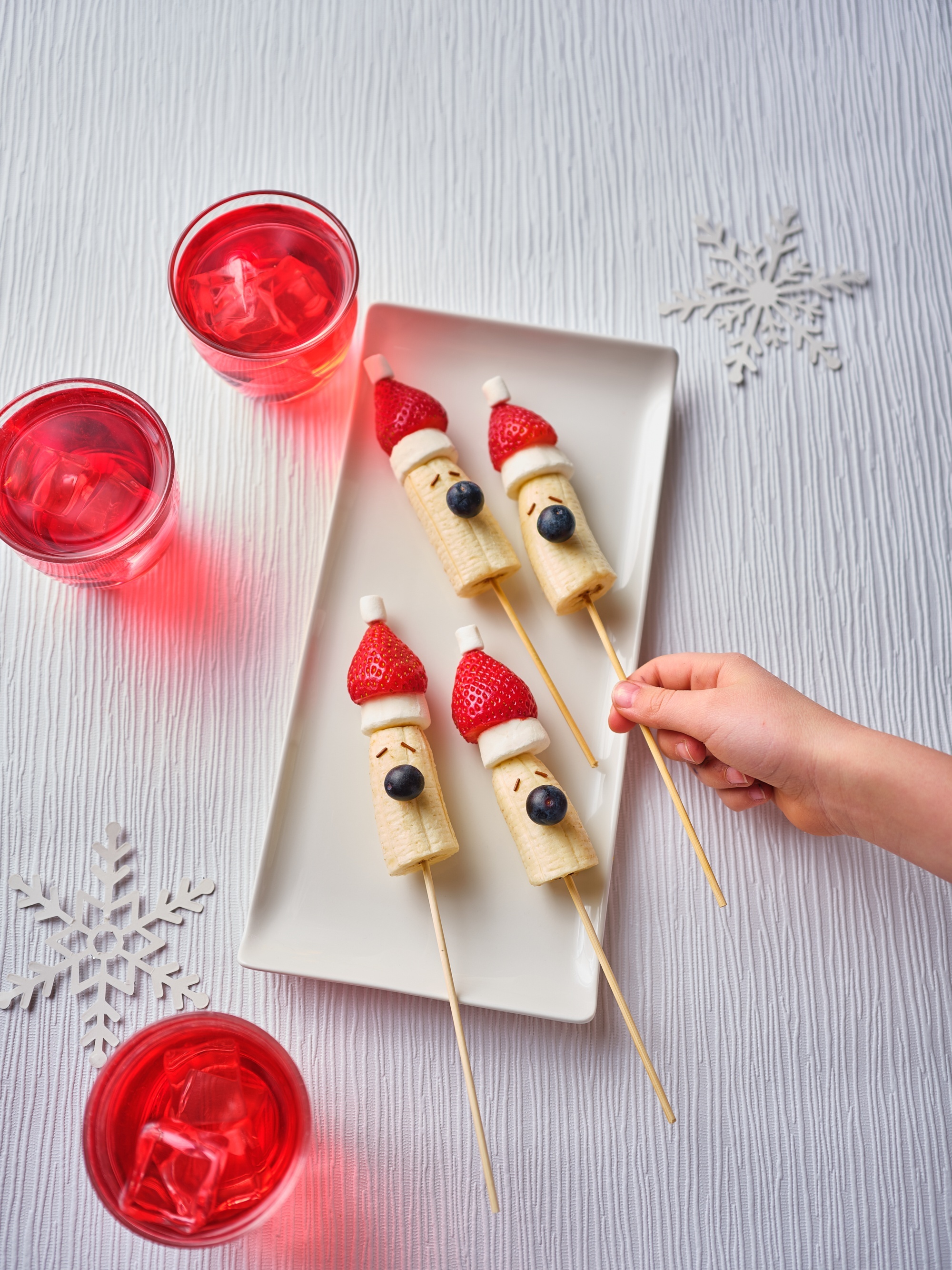 Picture of Strawberry Santa Sticks