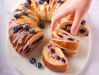 Picture of "Steal the Show" Blueberry Stollen