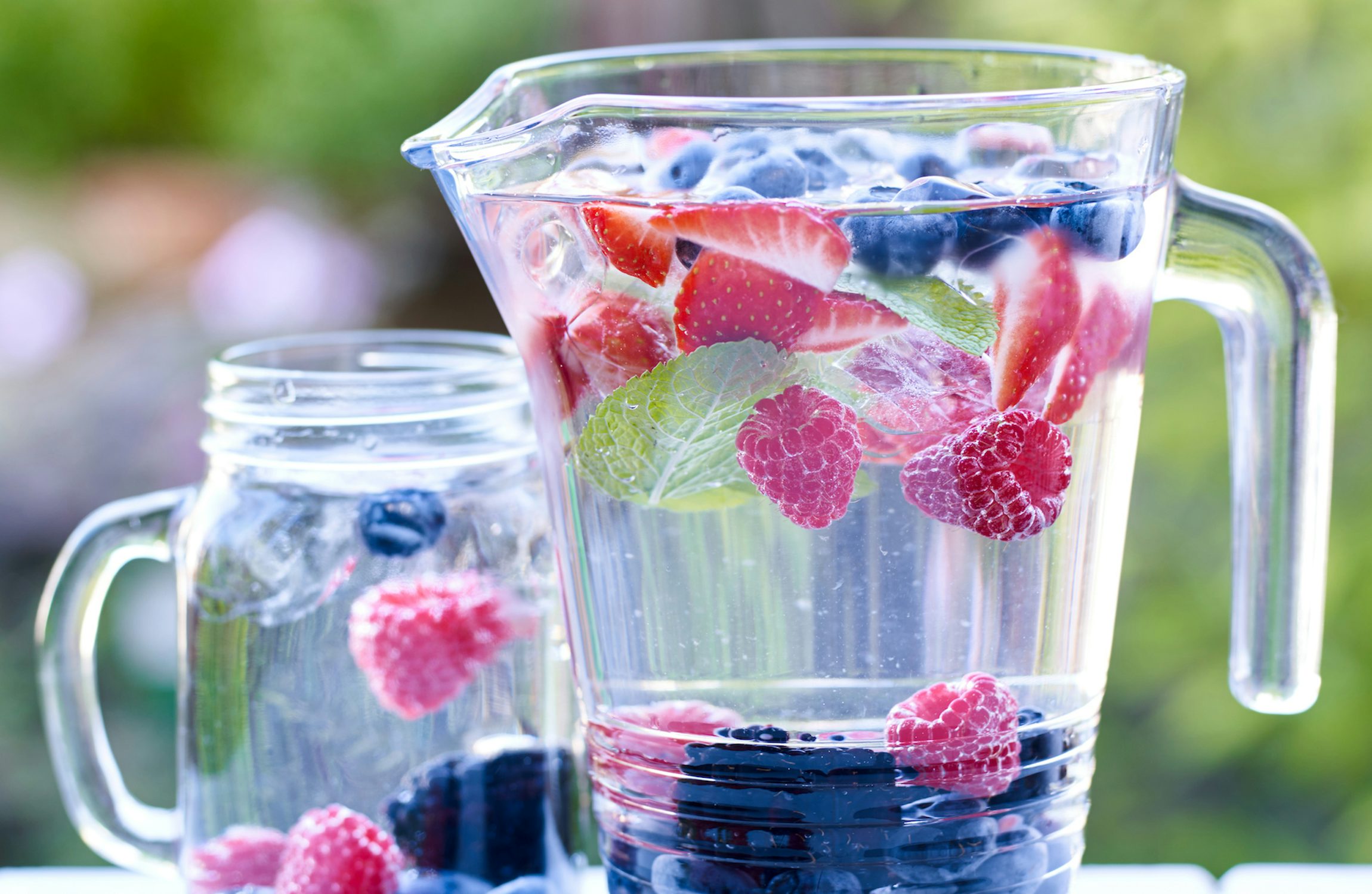Beautiful Berry Infused Water