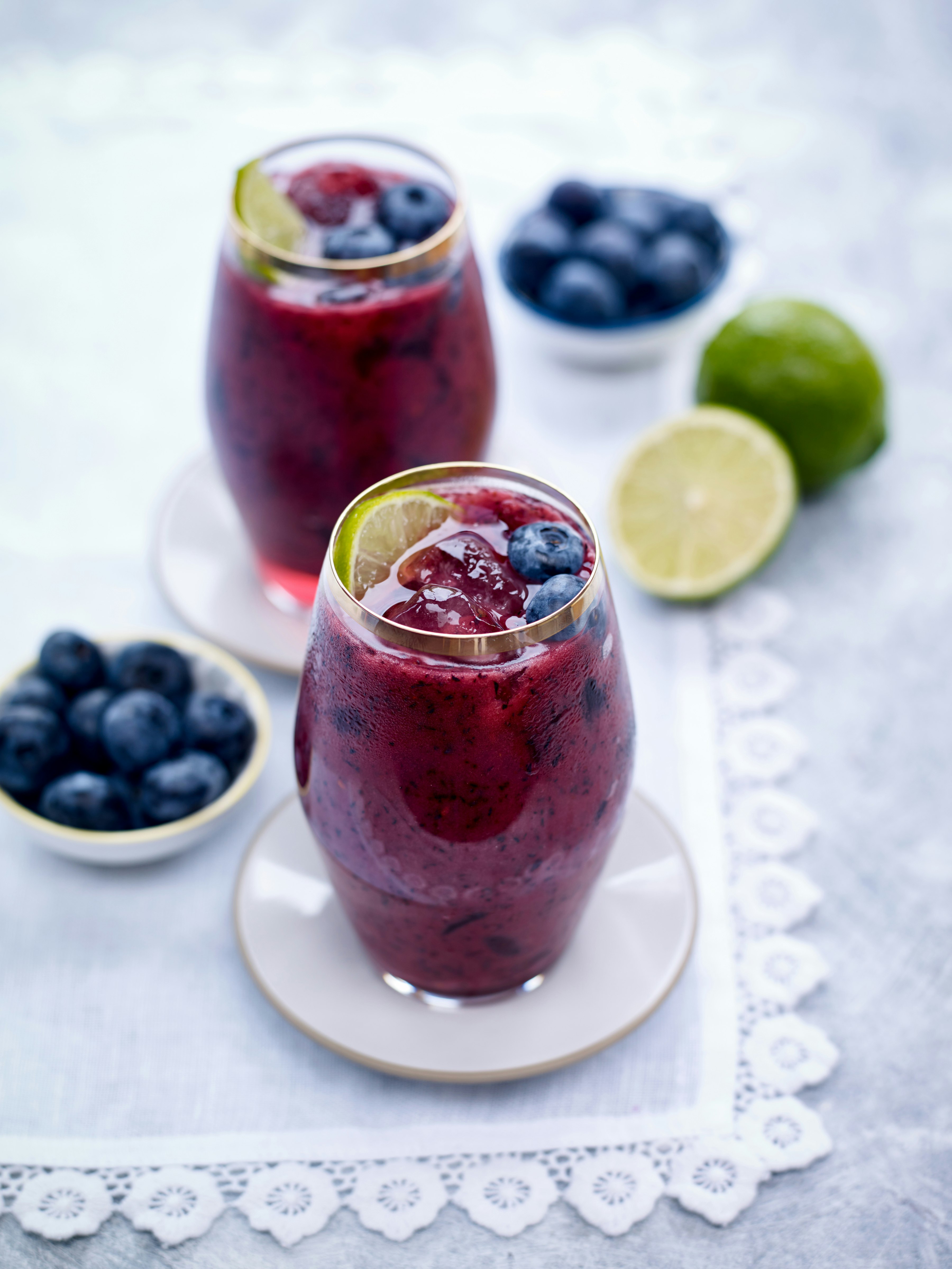 Sparkling Coconut Water Blueberry Flavor: Refreshing Healthy