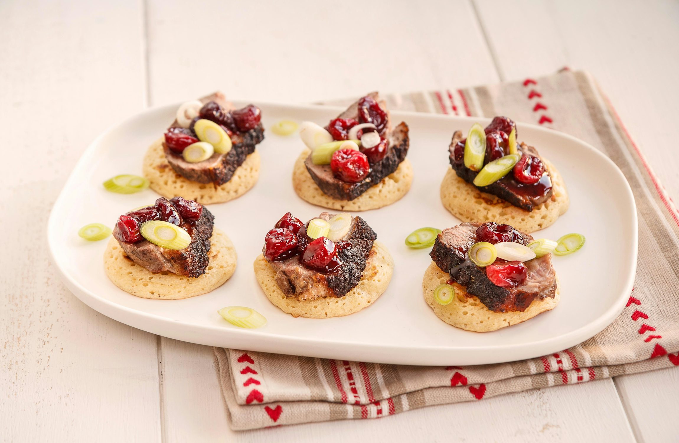 Duck & Cranberry Canapes