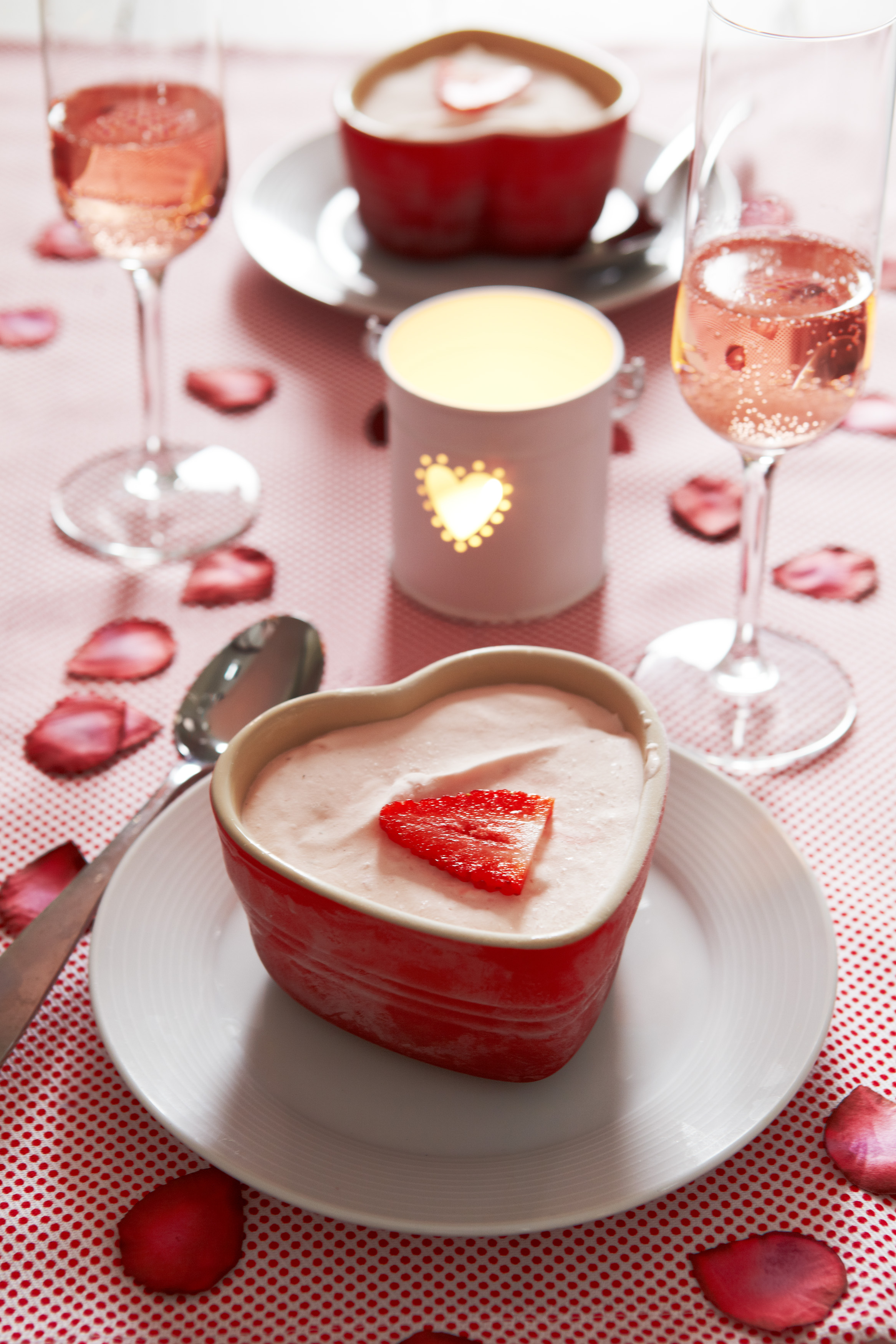 BerryWorld Strawberry Easy Valentine's Day Ice cream recipe