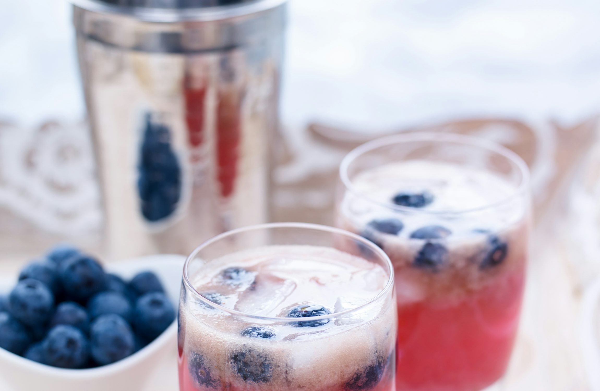 Gin & Blueberry Buzz