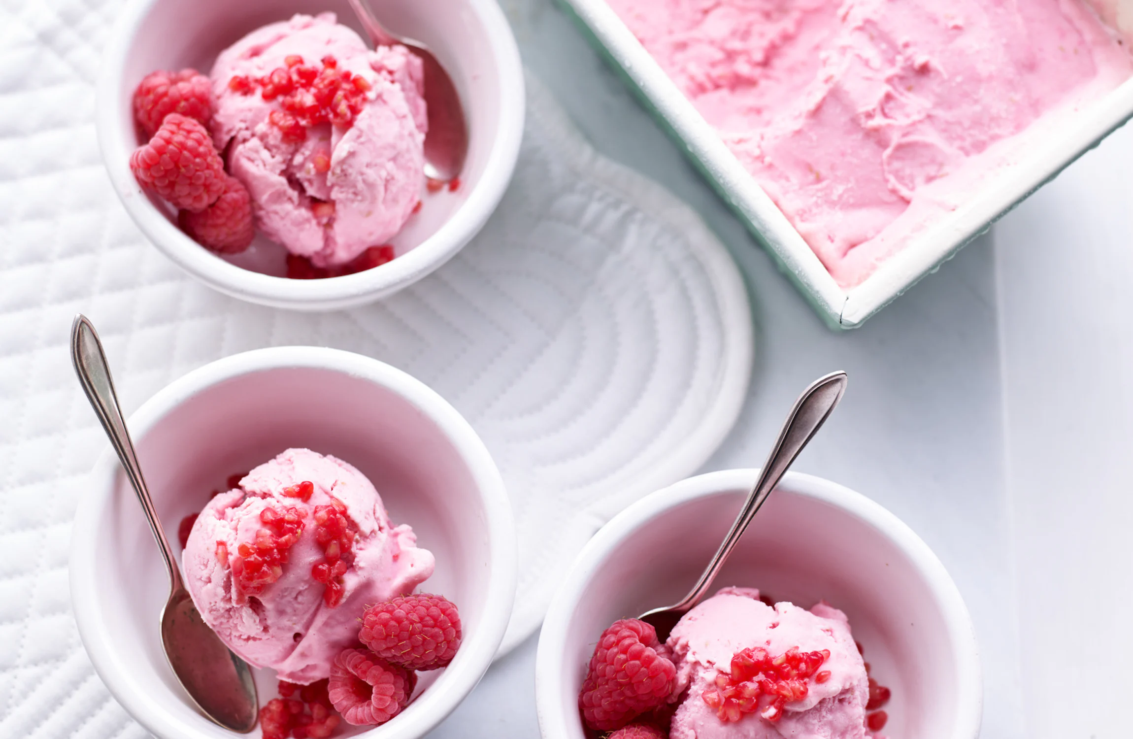 Raspberry Fro-yo Recipe recipe | BerryWorld