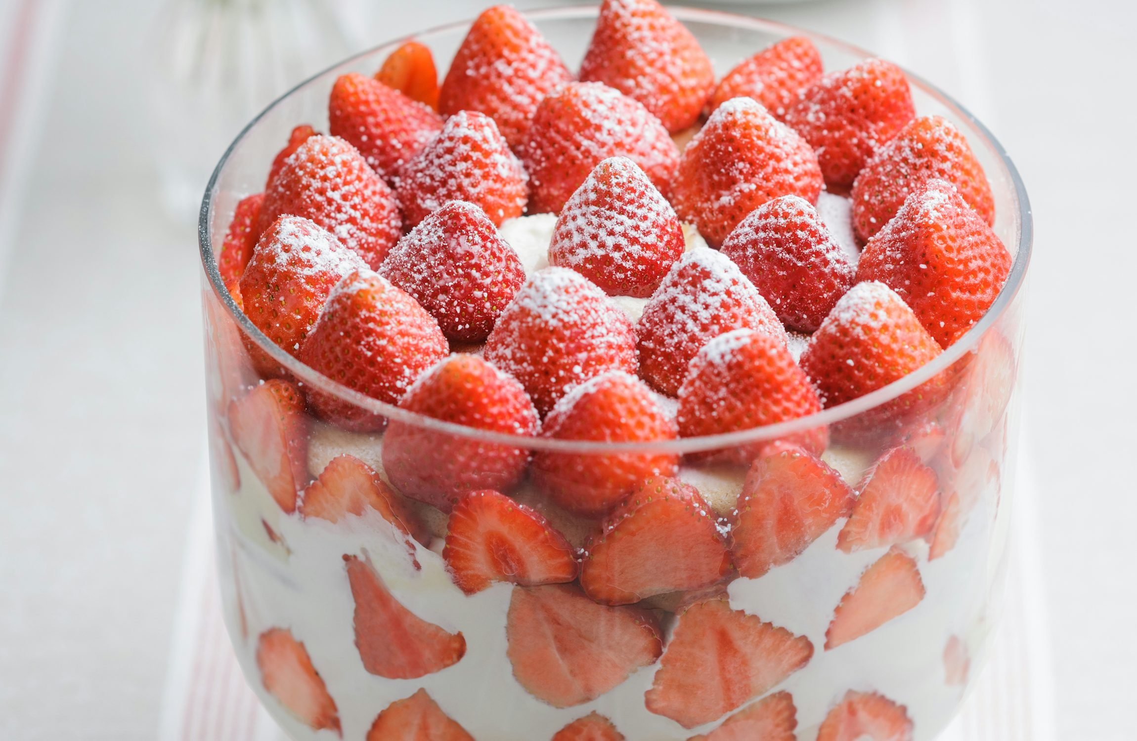 Classic Strawberry Trifle