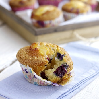 Blueberry & Lemon Curd Muffins