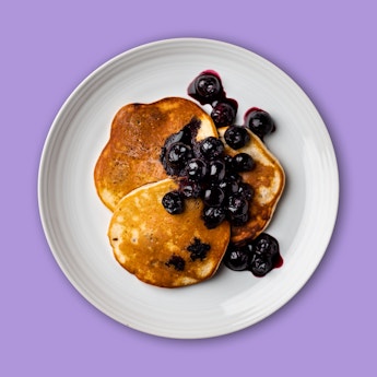 Oatilicious Baked-in-Blueberry Pancakes