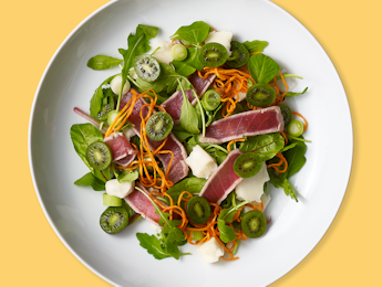 Picture of Zingy Tuna, Goat Cheese & Kiwi Berry Salad