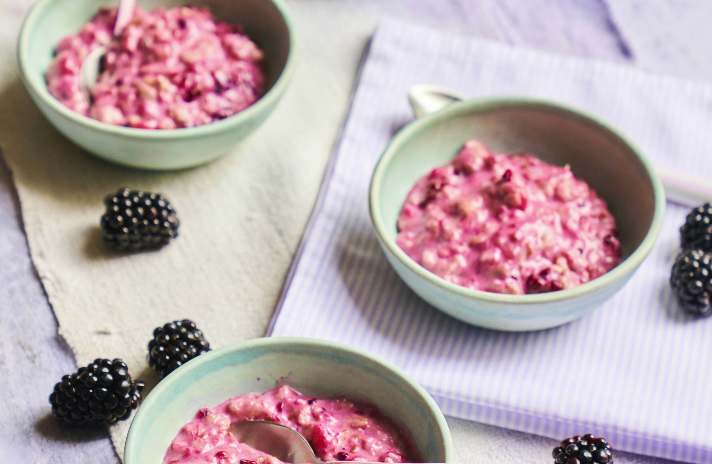 Purple power porridge