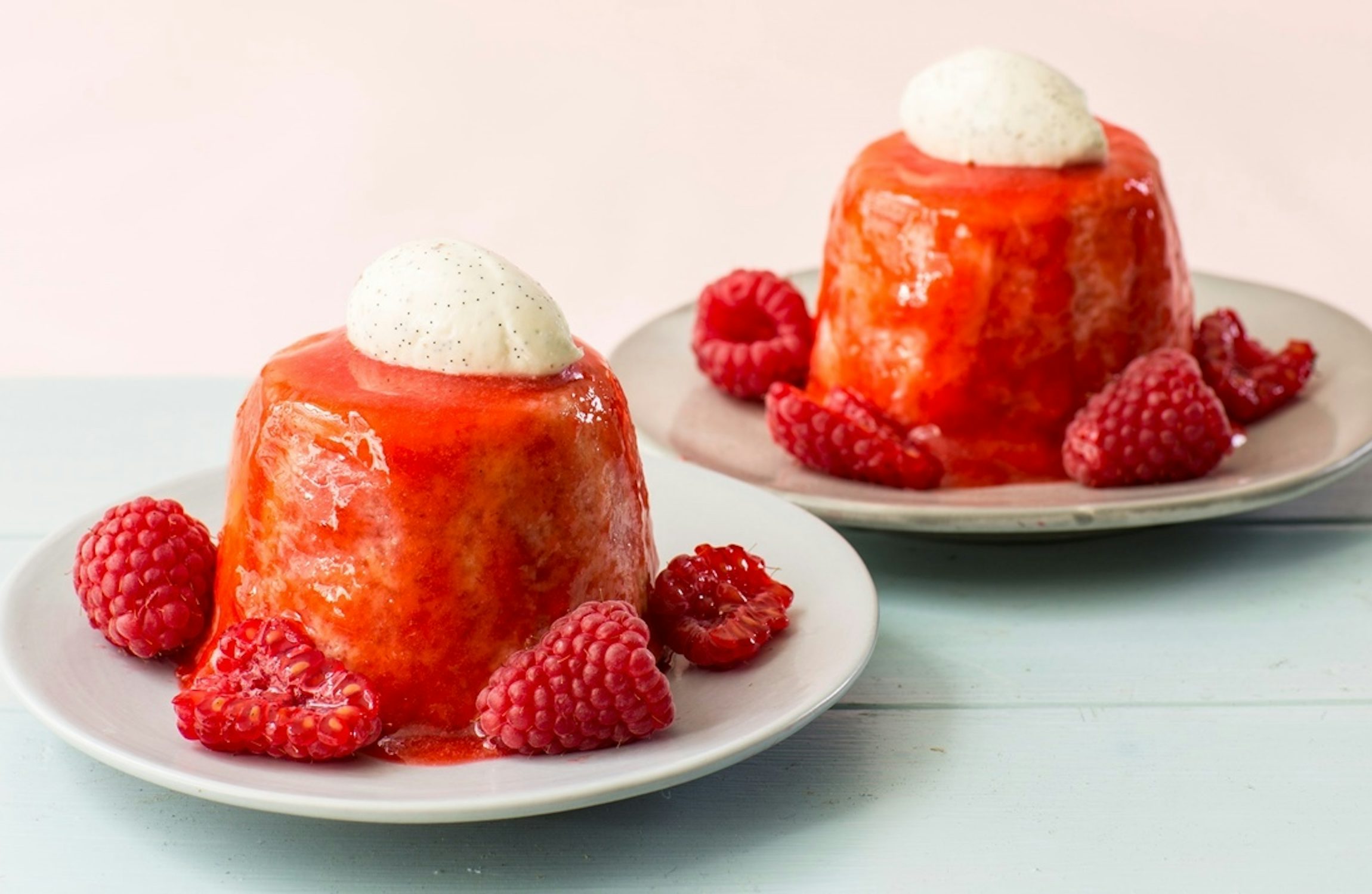 Raspberry Summer Pudding