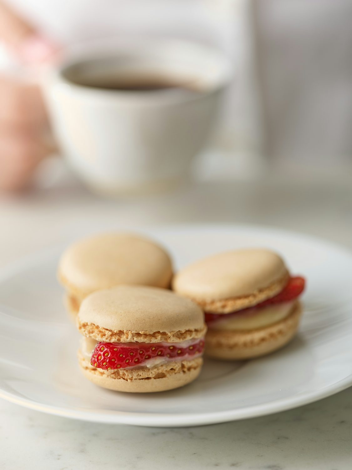 Berry Nutty Macarons