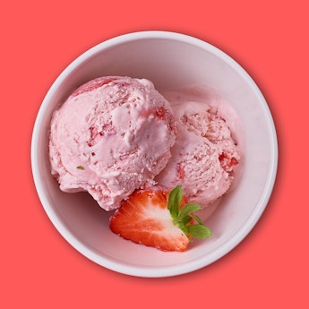 Super Scoop Strawberry Ice Cream