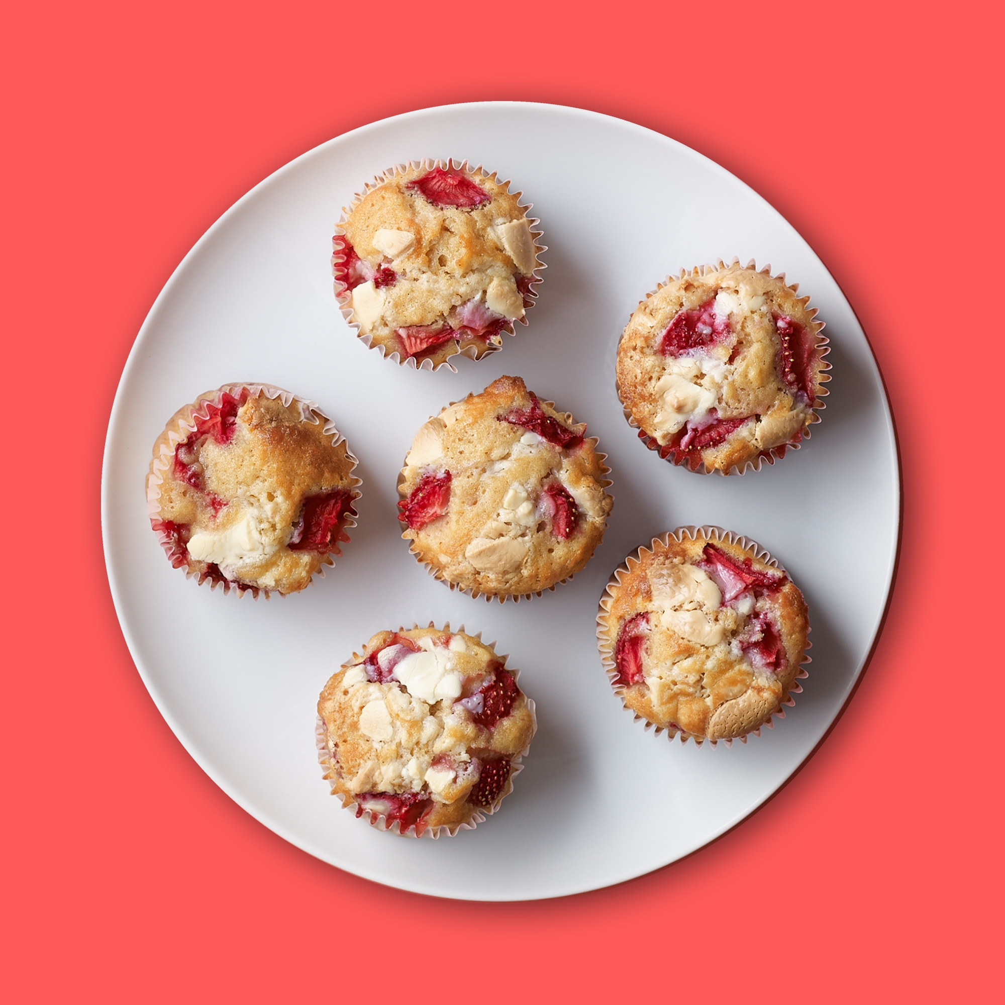 BerryWorld Strawberry & White Choc Muffins recipe