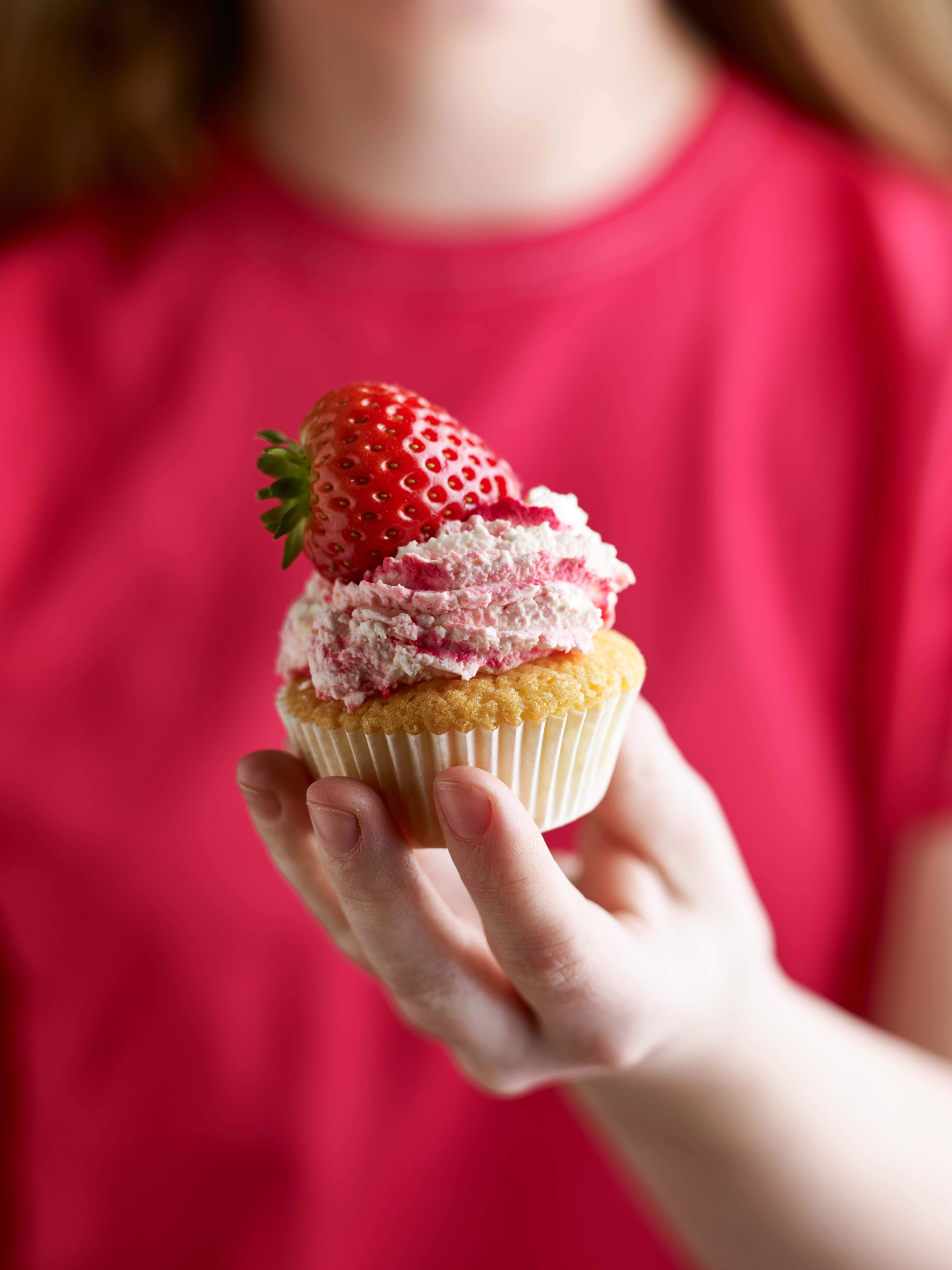 Picture of Signature Strawberry & Cream Cupcakes