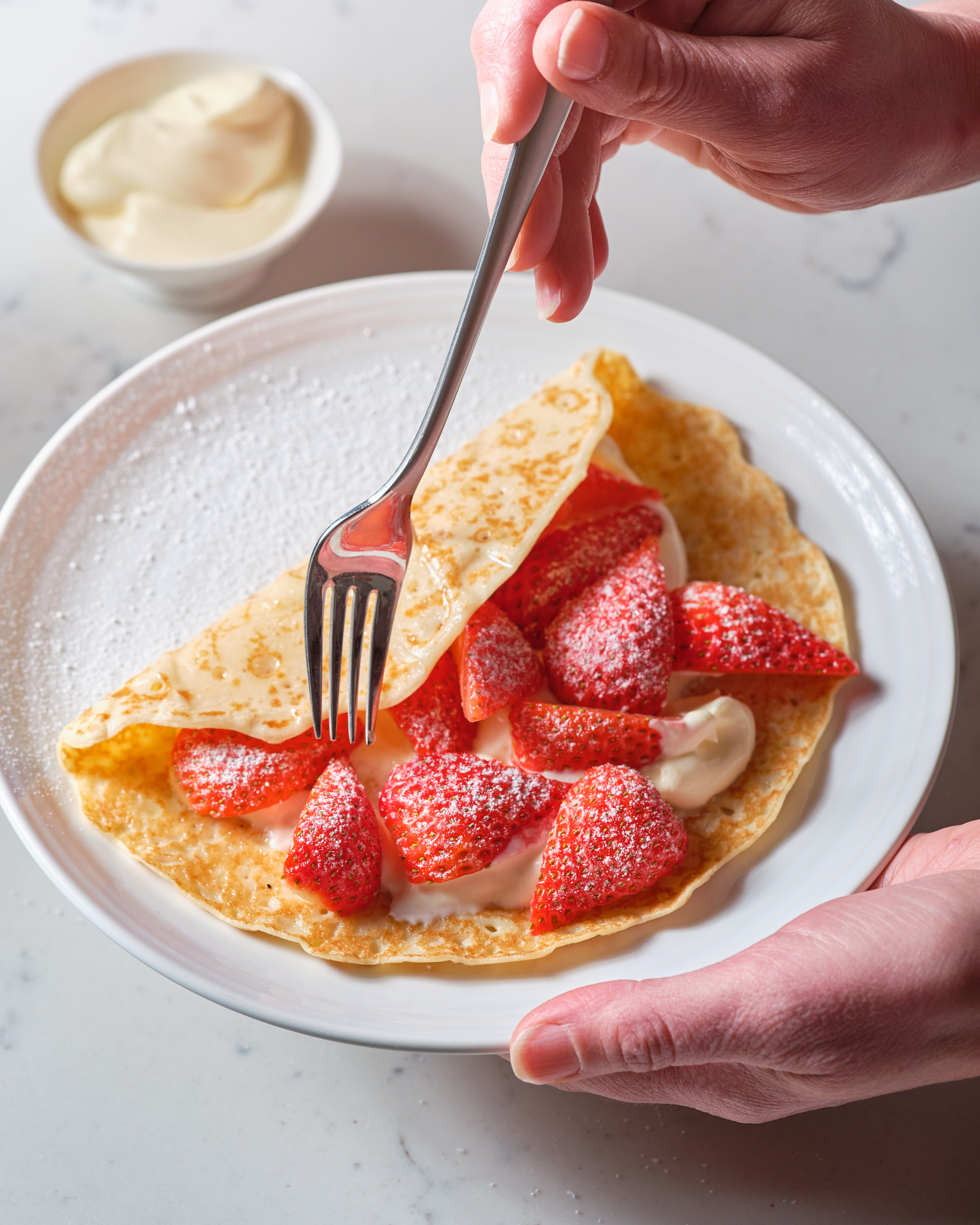 Simple Strawberry Crepes Recipe | BerryWorld