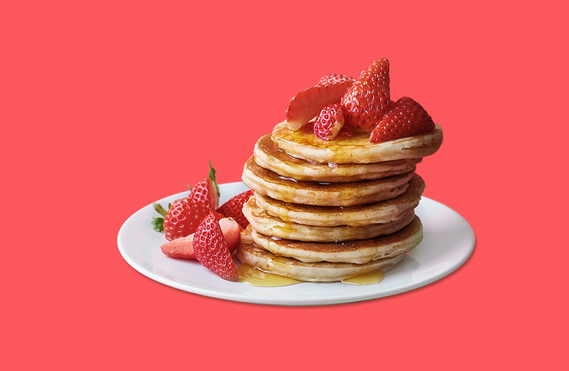 Strawberry Stack o'Pancakes