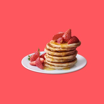 Strawberry Stack o'Pancakes