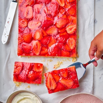 Strawberry Shortcake Jelly Pie