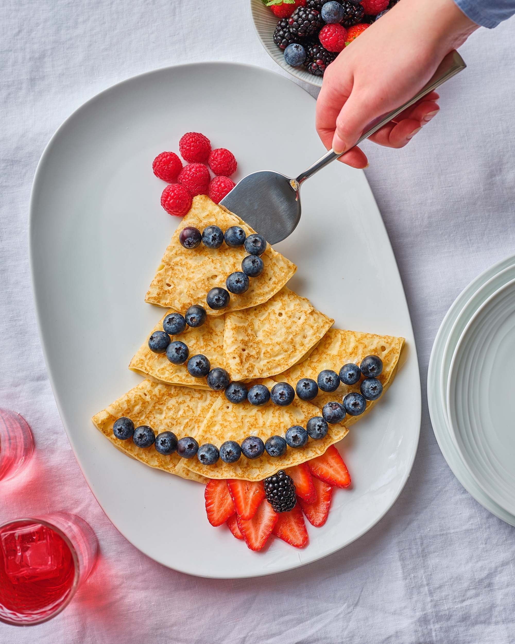 Picture of Christmas Tree Pancakes