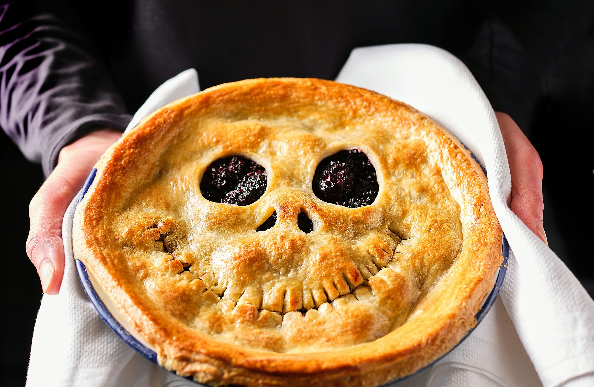 Berrycioso pastel de Jack Skeleton