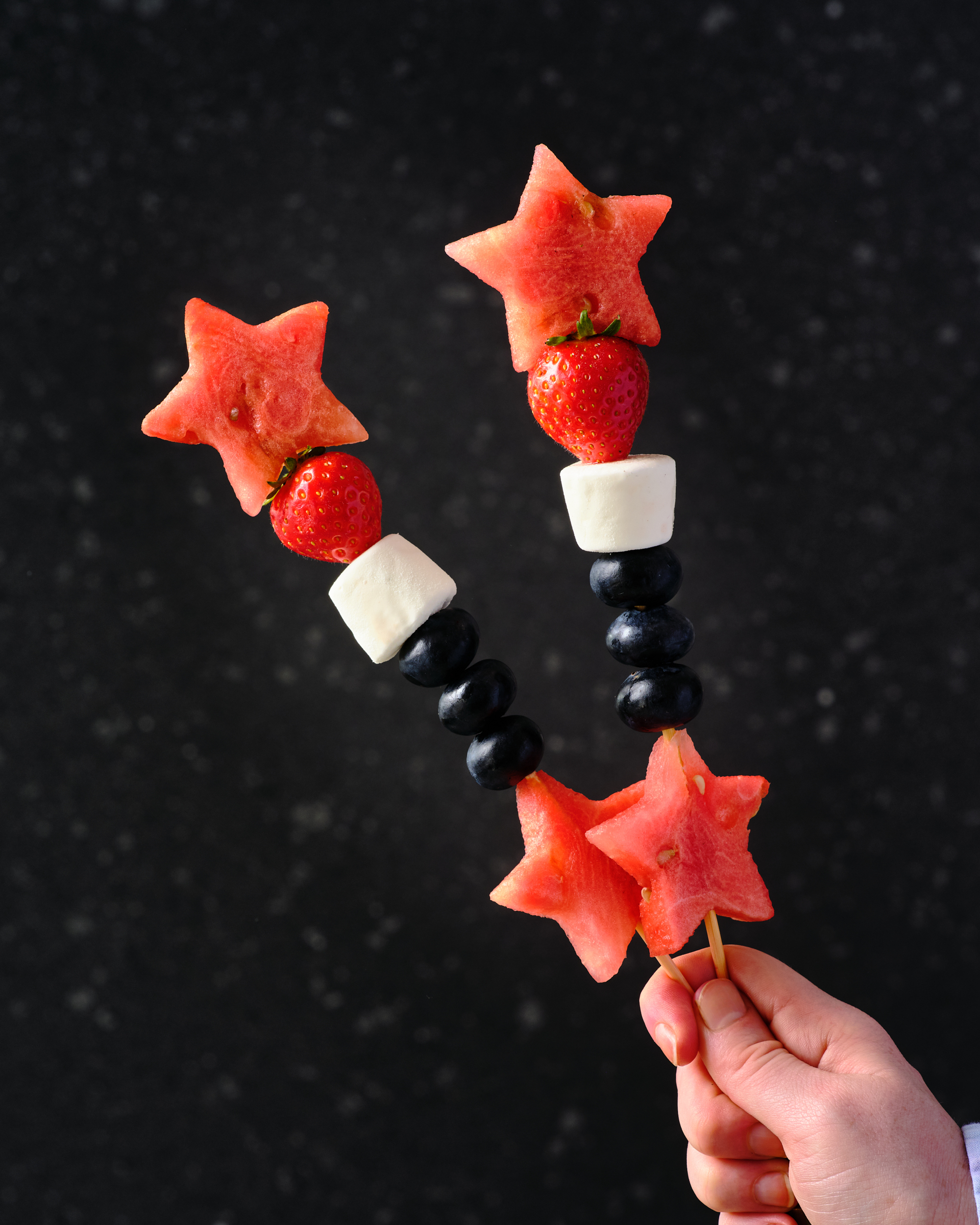 Flaming Firework Sparkler Skewers