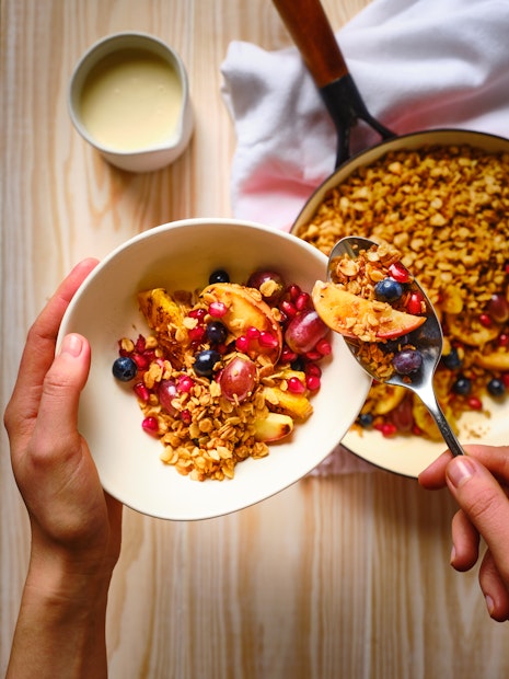 ViewFrying Pan Crumble Recipe