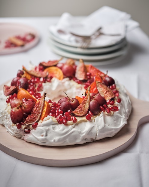 ViewFruity pomegranate pavlova