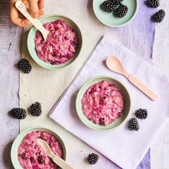 Purple power porridge