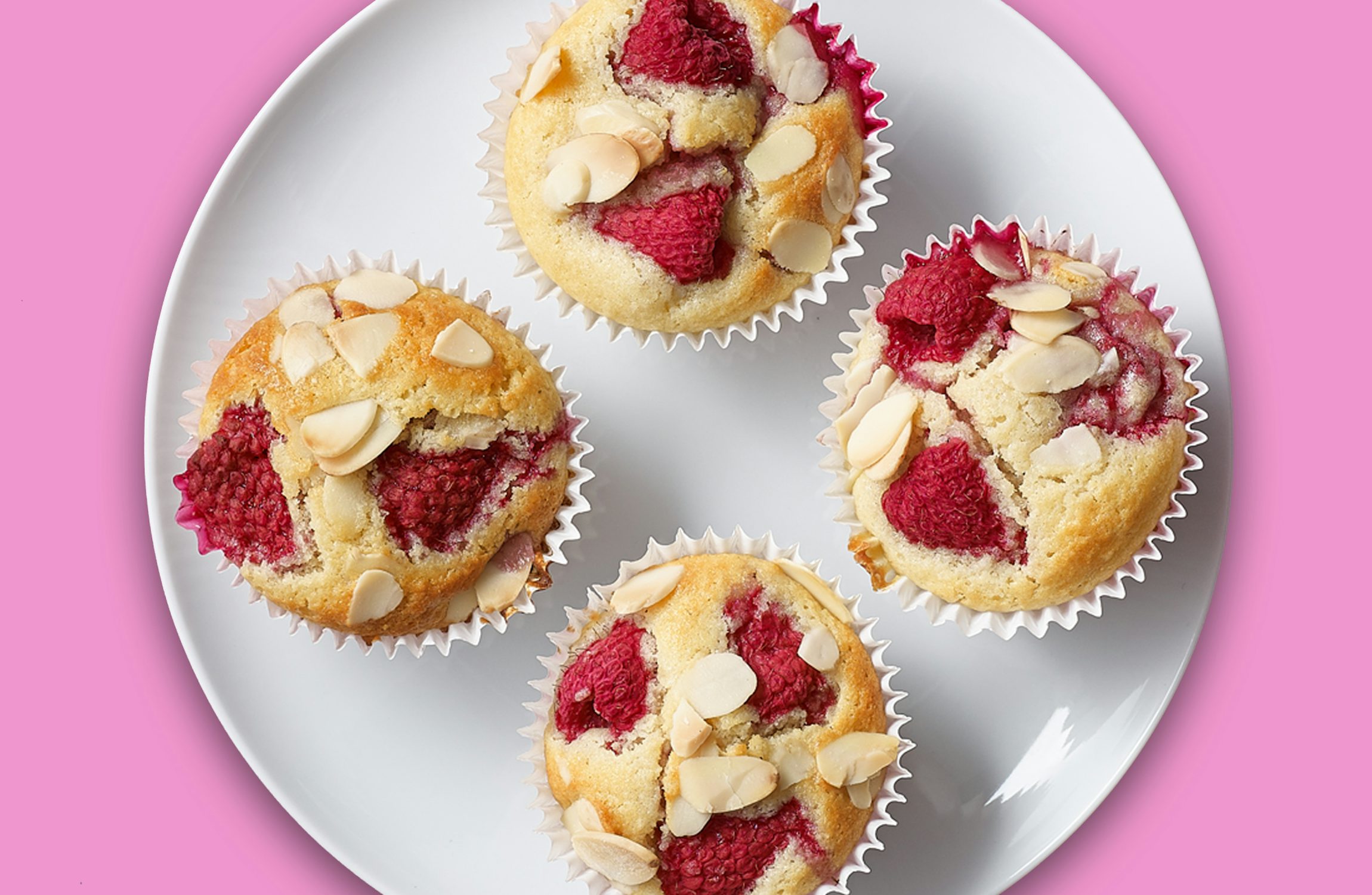 All-Mine Almond Raspberry Muffins