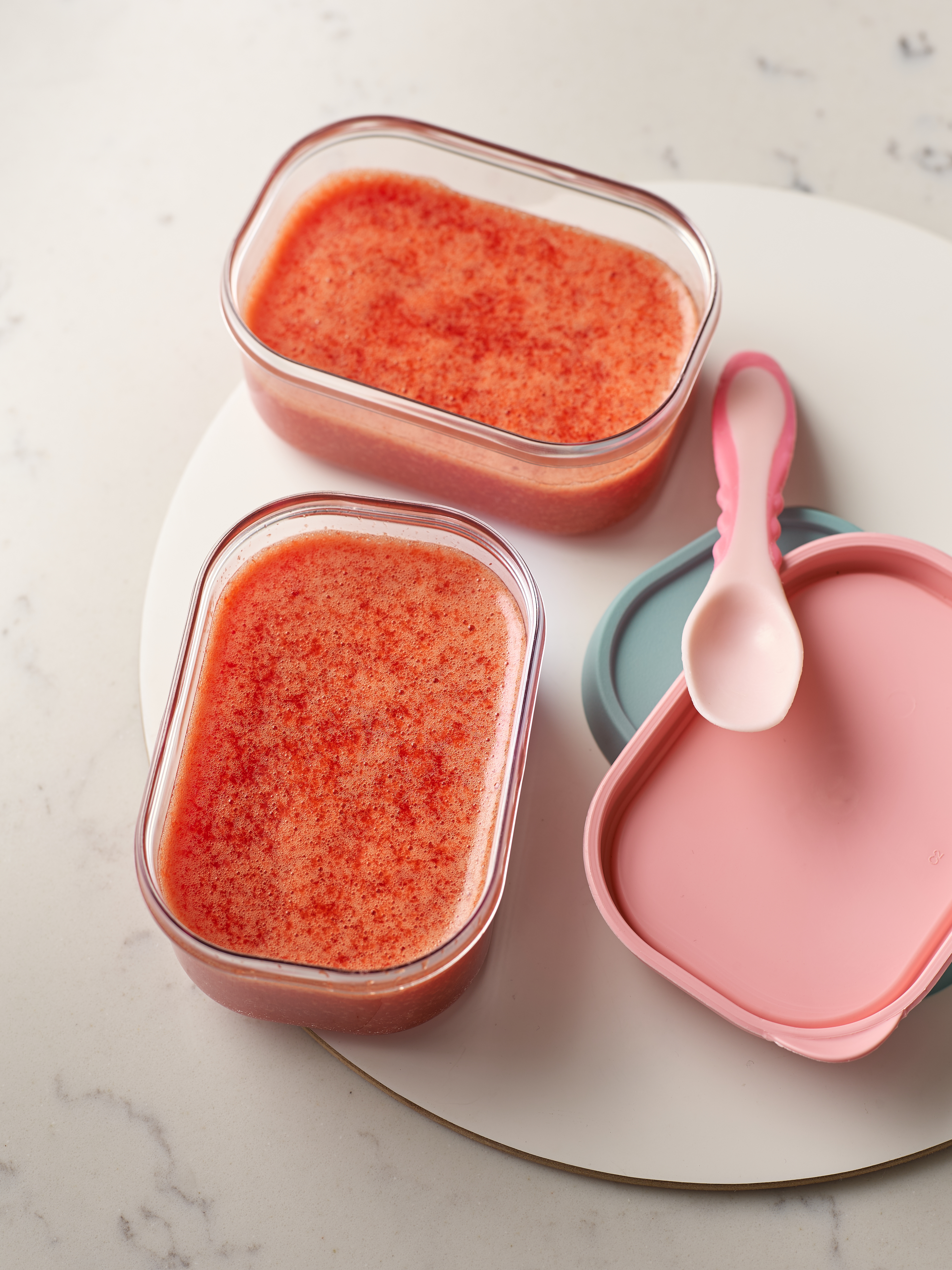 Bite Sized Goodness Strawberry Baby Puree
