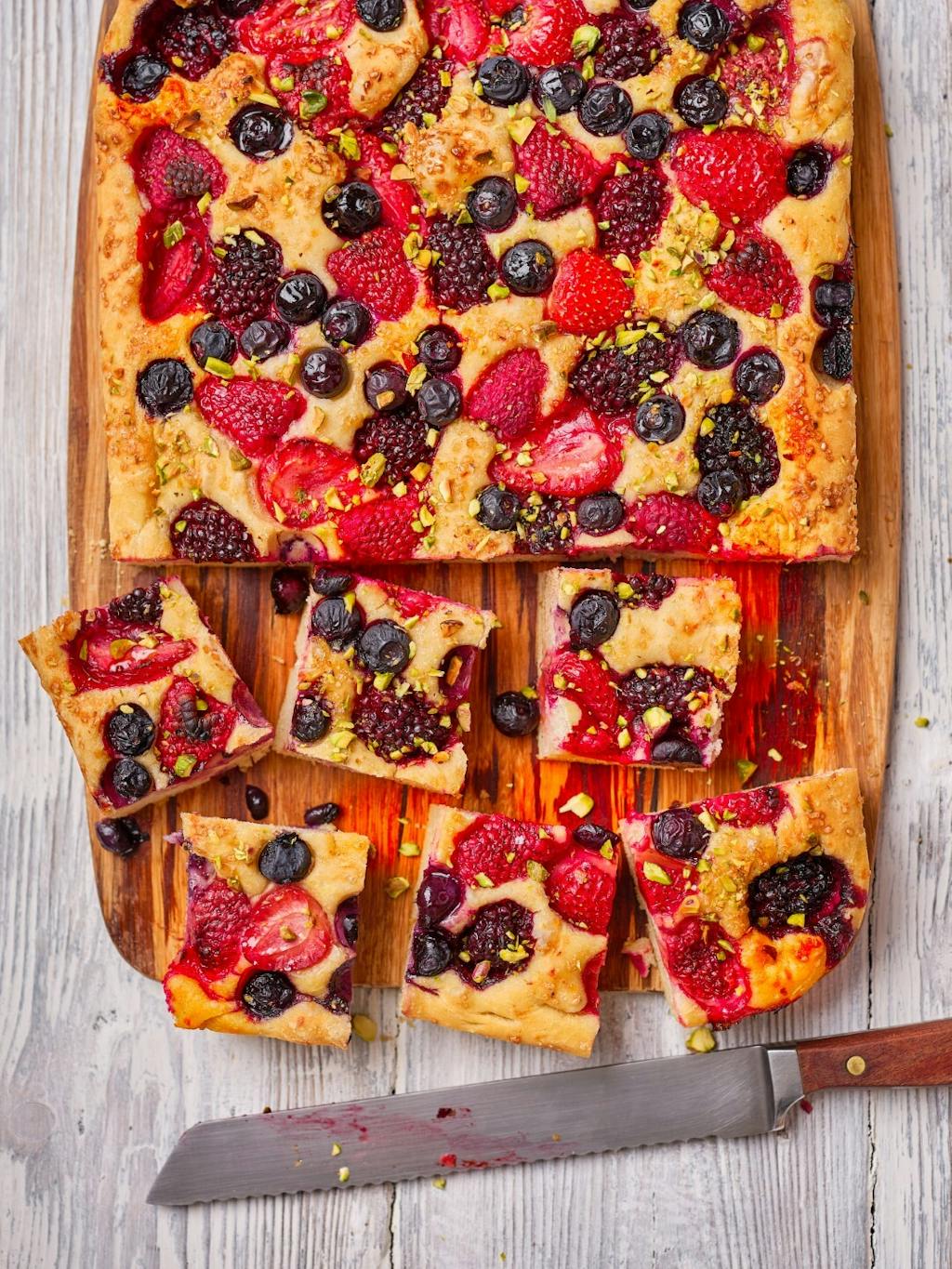 Mixed Berry Breakfast Bread 2 Large
