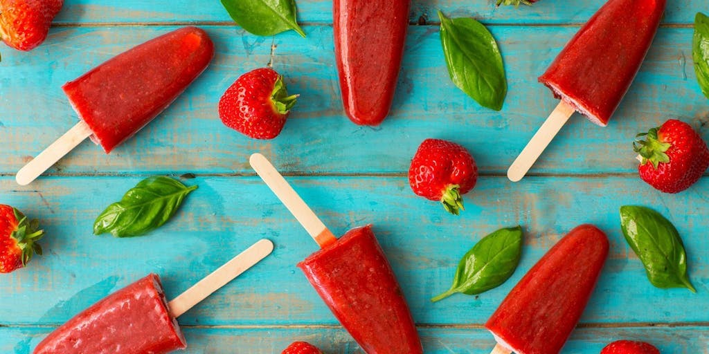 Strawberry margarita ice lollies 75isn4l9r