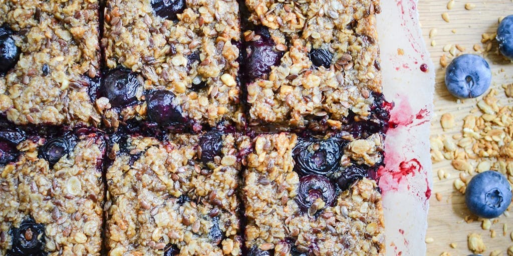 Blueberry breakfast bars 75ist2yin