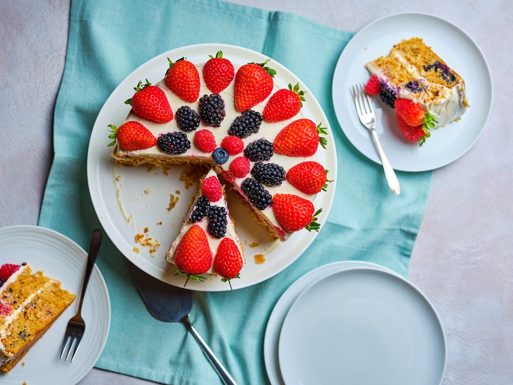 Berry Decadent Carrot Cake 2